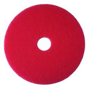 Floor Pad - Red Buffer Pad 20x14" 10/cs[F-5100-RED-20X14],10/CS, Price Per Case