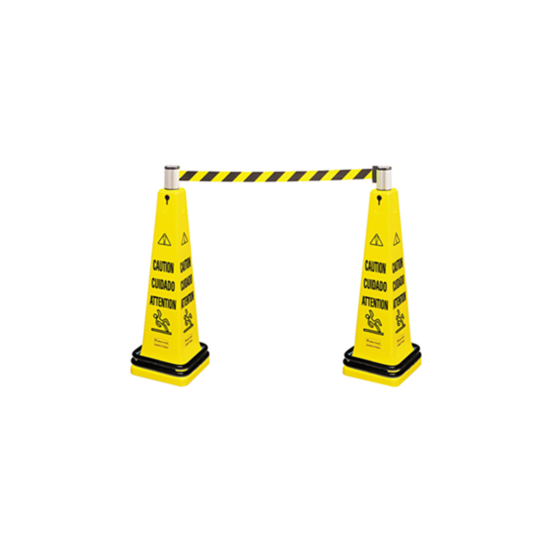 Rubbermaid Commercial Products FG628700YEL Yellow Safety Cone Barricade System - [Cleaning Supplies Canada Discounts] - FG628700