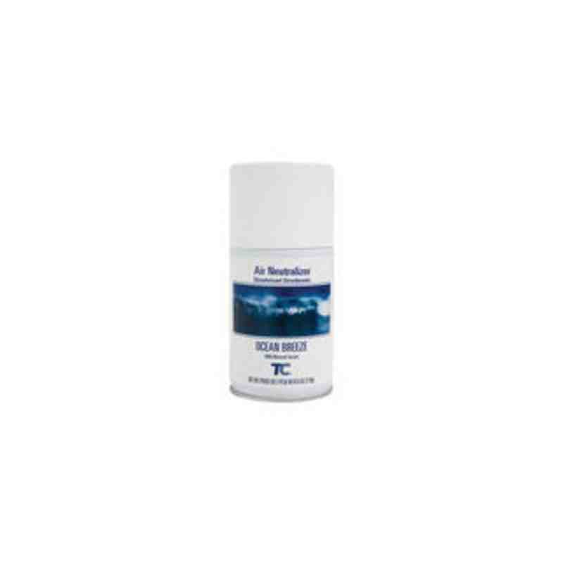 Rubbermaid FG4015471 Ocean Breeze Standard Metered Aerosol Air Freshener System Refill, Case: 12 - [Cleaning Supplies Canada Dis