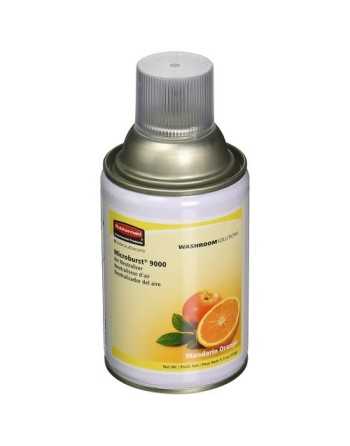 Rubbermaid® FG402093 Microburst 9000 Aerosol Refill - Mandarin Orange , Pkg Qty 4 - [DefendUse.com] - FG402093 - Microburst 9000