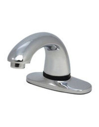 Rubbermaid 1903287 Milano Chrome Single Hole Deck Mounted Hands-Free Sensor Faucet with 3 3/4" Spout - [DefendUse.com] - 1903287