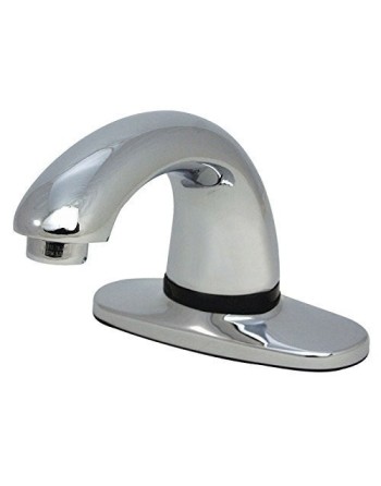 Rubbermaid 1818966 Milano Chrome Single Hole Deck Mounted Hands-Free Sensor Faucet with 3 3/4" Spout - [DefendUse.com] - 1818966