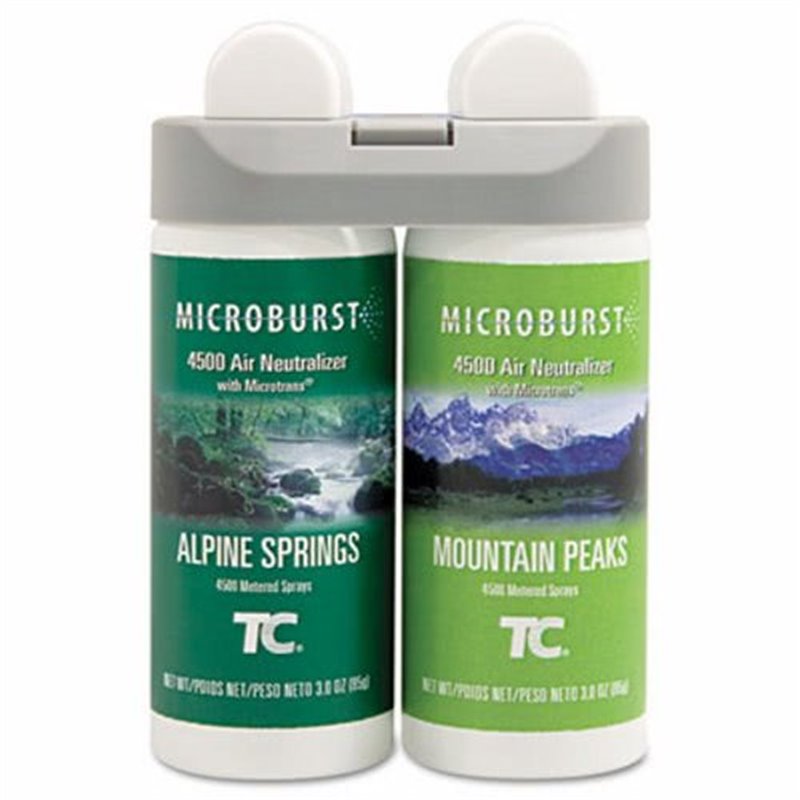 MicroBurst Duet-Dual Refill - Mtn Peak/Alpine Spring