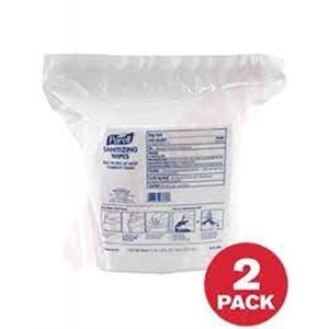 Purell Alcohol-Free Hand Sanitizing Wipes Refill, Packet, Pack of 1700