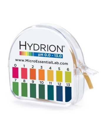 Hydrion® Insta-Check® 0-13 pH test paper L × W 50 ft × 7/32  in. - 1