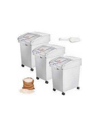GLOBE Ingredient Bin, Scoop Only, Fits 81L & 102L - Clear - [DefendUse.com] - 1267 - Food Storage