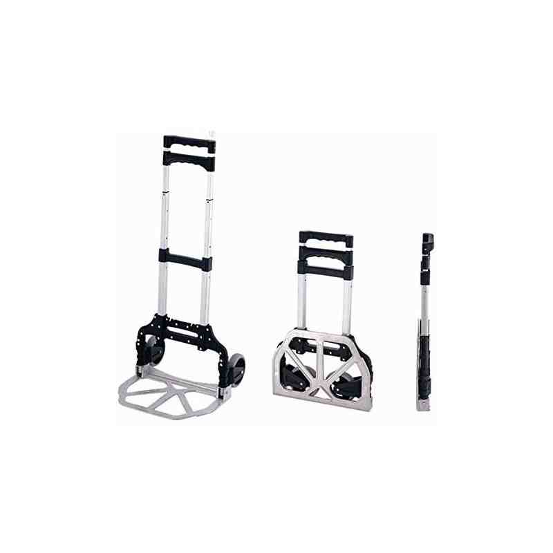 Folding Hand Truck, Trolley, 150lbs Capacity - Aluminum - 1
