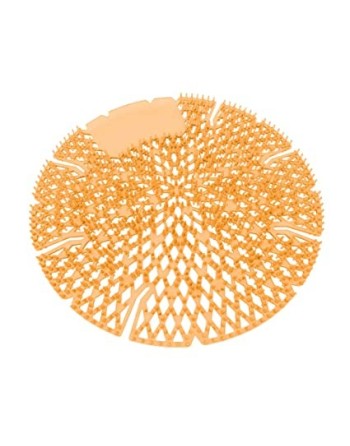 BIG D Diamond 3D/Pearl Urinal Screen 10/pk Lt Orange - Sunburst - [Cleaning Supplies Canada Discounts] - 624 - [DefendUse.com]