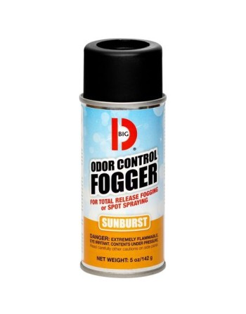Big D 345 Odor Killer Fogger, 5oz, Case of 12, Sunburst Scent - [DefendUse.com] - 345 - Big D®