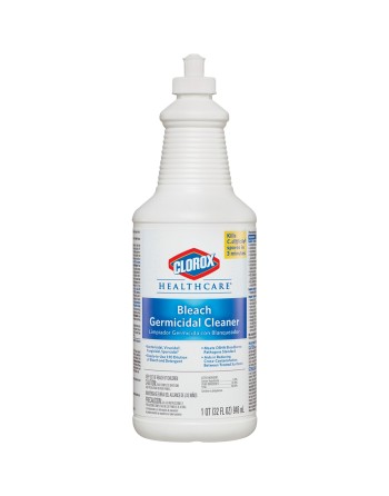 CLOROX  Healthcare® Germicidal Cleaner, Trigger Bottle, 946 ml - [DefendUse.com] - 68832 - Clorox® Cleaning Product