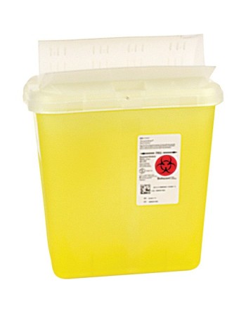 Sharps Container,Capacity: 2 gal - [Cleaning Supplies Canada Discounts] - FA8967Y - [DefendUse.com]