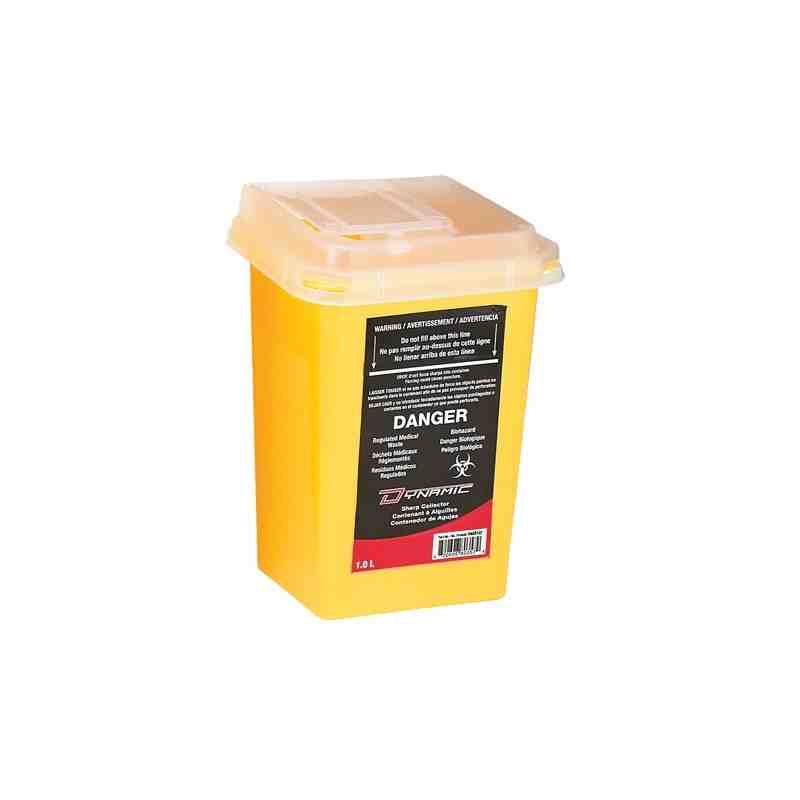 Sharps Container,Capacity: 1 L - [Cleaning Supplies Canada Discounts] - FACS1LT - [DefendUse.com]