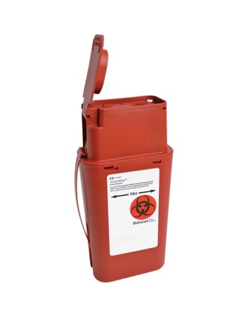 Sharps Transport Container,Type: Plastic Box - [Cleaning Supplies Canada Discounts] - 14491 - [DefendUse.com]