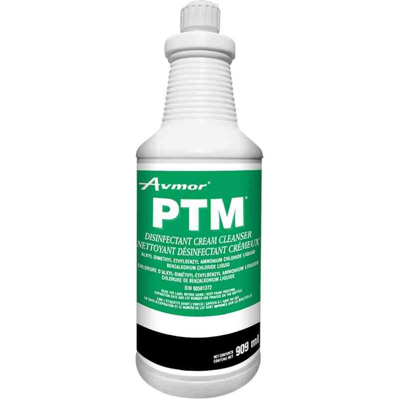 AVMOR 1580206001 PTM Disinfectant Cream Cleanser, Bottle Container Size: 909 ml - [DefendUse.com] - 1580206001 - Avmor