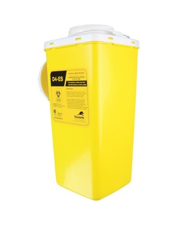 FROST Biomedical Sharps Disposal Internal Container, Capacity: 4 L, Case of 4 - [Cleaning Supplies Canada Discounts] - 878-500 -