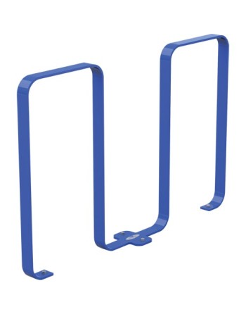 FROST 2080 The Linguini Bike Racks, Steel, 5 Bike Capacity,Colour: Blue - [DefendUse.com] - 2080-BLUE - Frost Commercial Cleanin