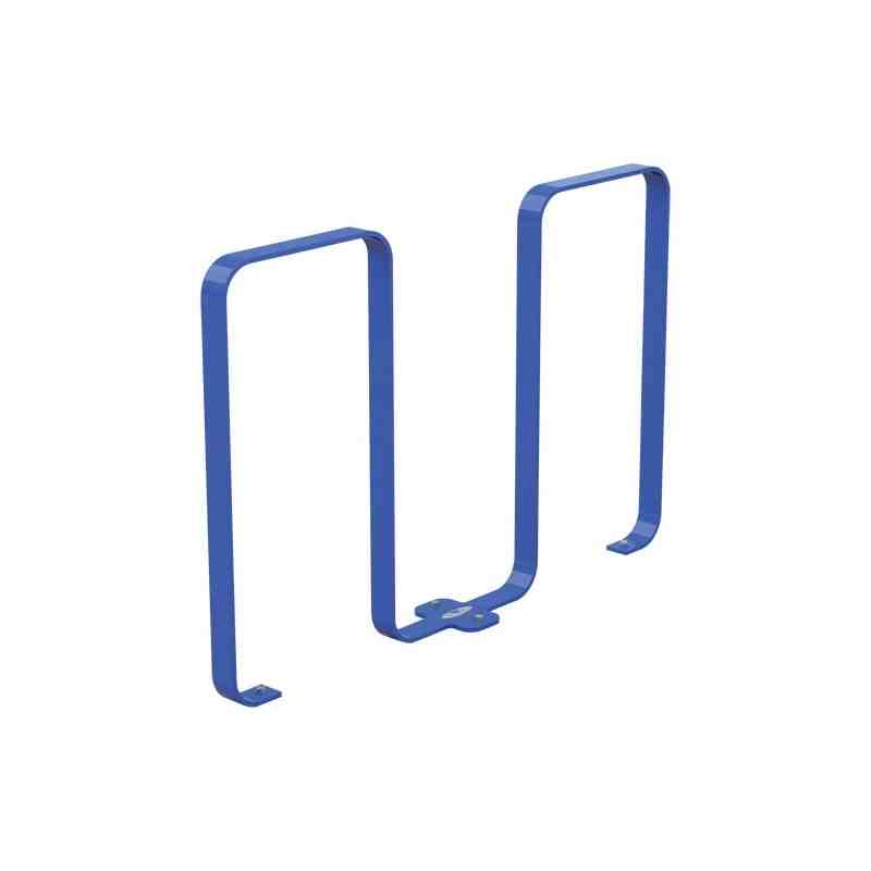 FROST 2080 The Linguini Bike Racks, Steel, 5 Bike Capacity,Colour: Blue - [DefendUse.com] - 2080-BLUE - Frost Commercial Cleanin