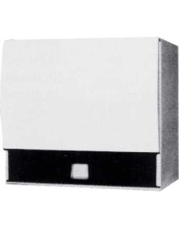 FROST, Roll or Single-Fold Towel Dispenser , No-Touch, 10.5  W x 6.75  D x 9.5  H,Colour: White Finish w/Lock - [Cleaning Suppli