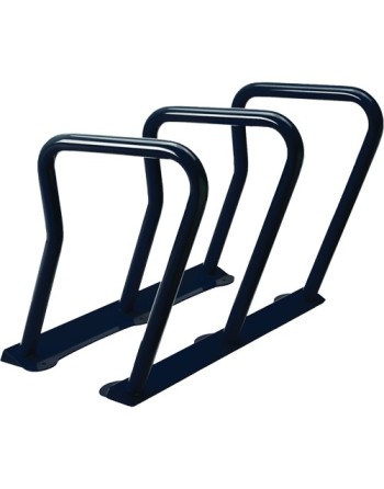 FROST 2090  Surf Bike Rack, Steel, 6 Bike Capacity,Colour: Black - [DefendUse.com] - 2090-BLACK - Frost Commercial Cleaning