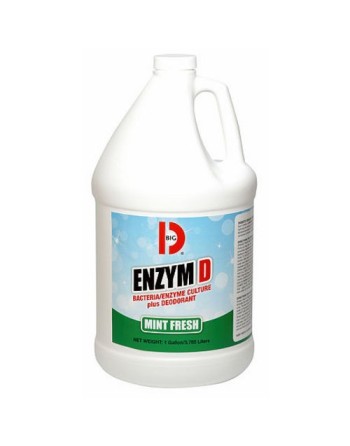 Big D 504-1 Mint Scented, Enzym D Digester Deodorant-1 Quart, Case of 4 - [DefendUse.com] - 504-1 - Big D®