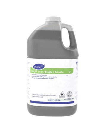 Suma Star D1 Hand Dishwashing Detergent - 4x3.78L - 1