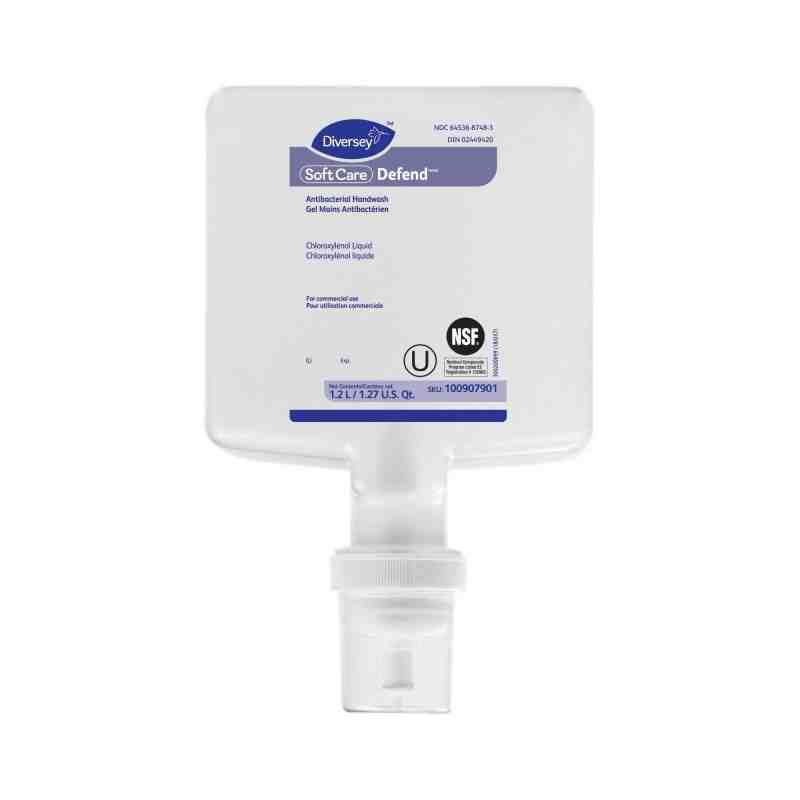 Diversey 100907901 Soft Care Defend Soap Refill Cartridge - 6/1.2L - [DefendUse.com] - 100907901 - Hand Soaps