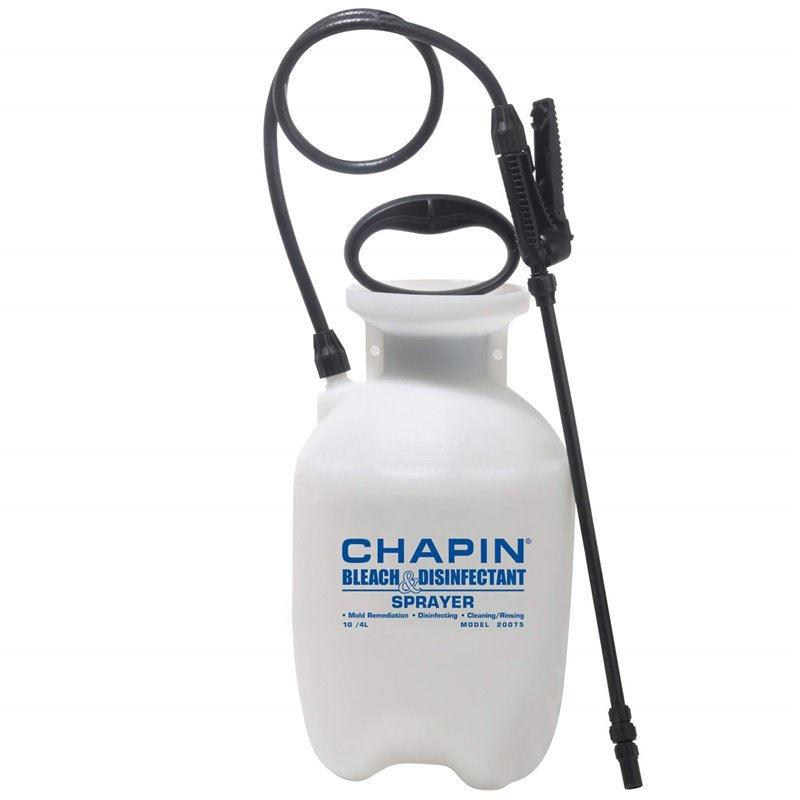 CHAPIN 20075 Specialty Sprayer, Industrial Poly Bleach Sprayer, 1G, Price Per Each - [DefendUse.com] - 20075 - Chapin Sprayers