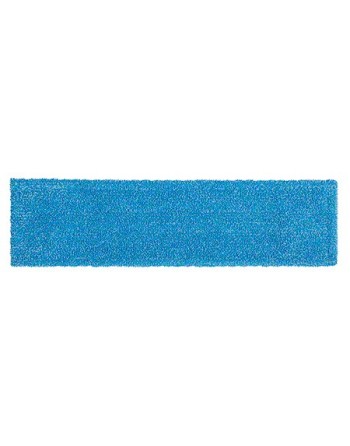 Rubbermaid 2132427 Microfiber Flat Mop Pad, Blue, Case of 12 - [DefendUse.com] - 2132427 - Microfiber Wet Floor Pads