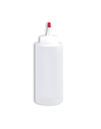 Bottle - Cylinder 12oz - 38/400 - LDPE Natural - 1