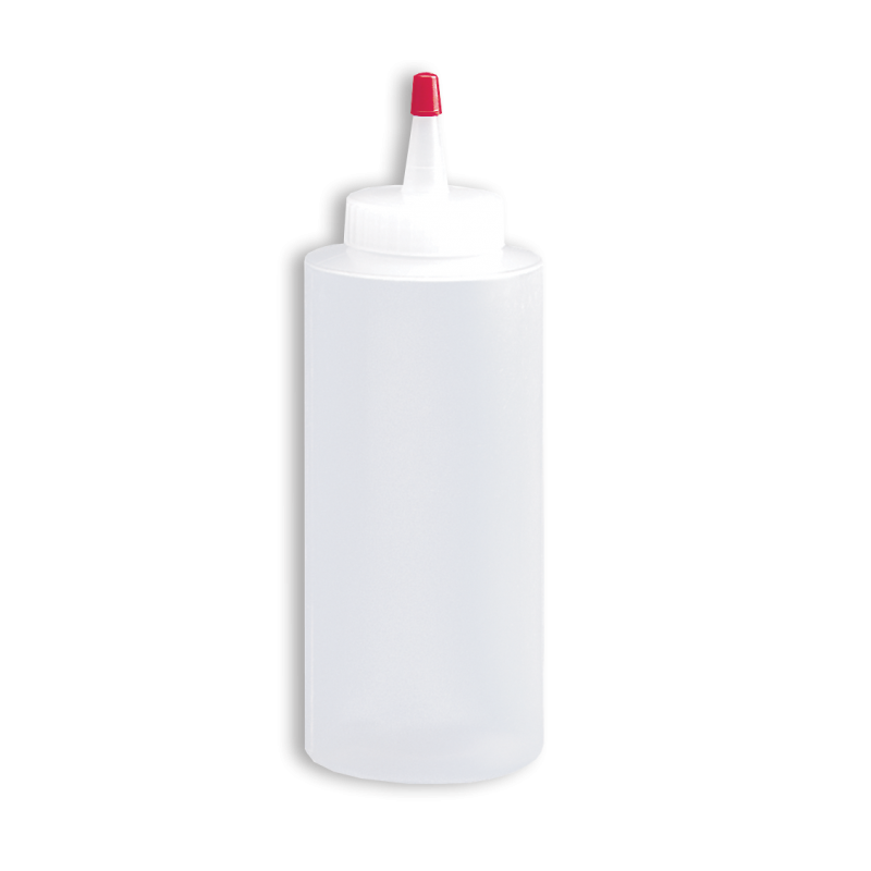 Bottle - Cylinder 12oz - 38/400 - LDPE Natural - 1
