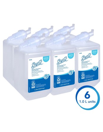 KIMBERLY-CLARK 91560 Scott® Pro™ Moisturizing Foam Hand Sanitizer, 1000 ml, Cartridge Refill, 62% Alcohol - [DefendUse.com] - 91