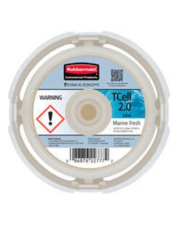 Rubbermaid 1957525 TCell 2.0 Refill - Marine Fresh, Odour Control, Case: 6 - [DefendUse.com] - 1957525 - Tcell Odour Control