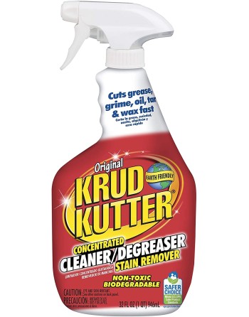 SC JOHNSON 287785 Krud Kutter, Original Cleaner Stain Remover Degreaser Concentrated Spray, 6/946ml, Price Per Case - [DefendUse