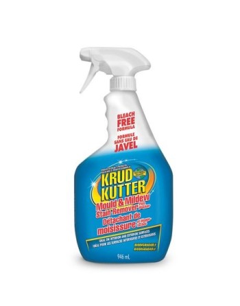 SC JOHNSON, Krud Kutter, Mold & Mildew Stain Remover Spray, 4/946ml, Price Per Case - [DefendUse.com] - 287851 - Krud Kutter®