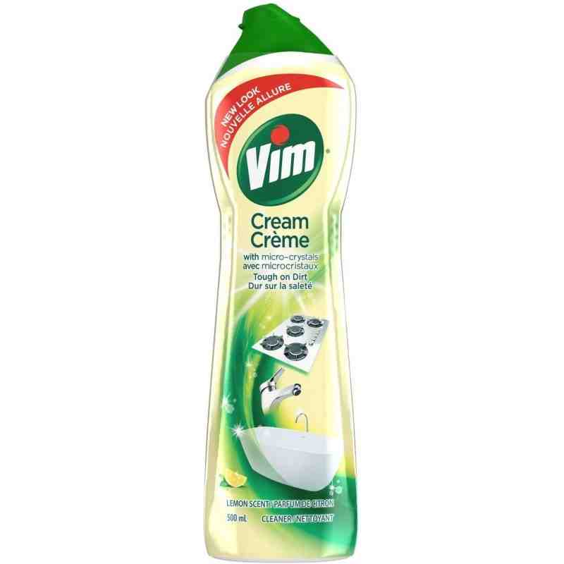 Vim, Lemon Cream, Surface Cleaner, 500ml - 1