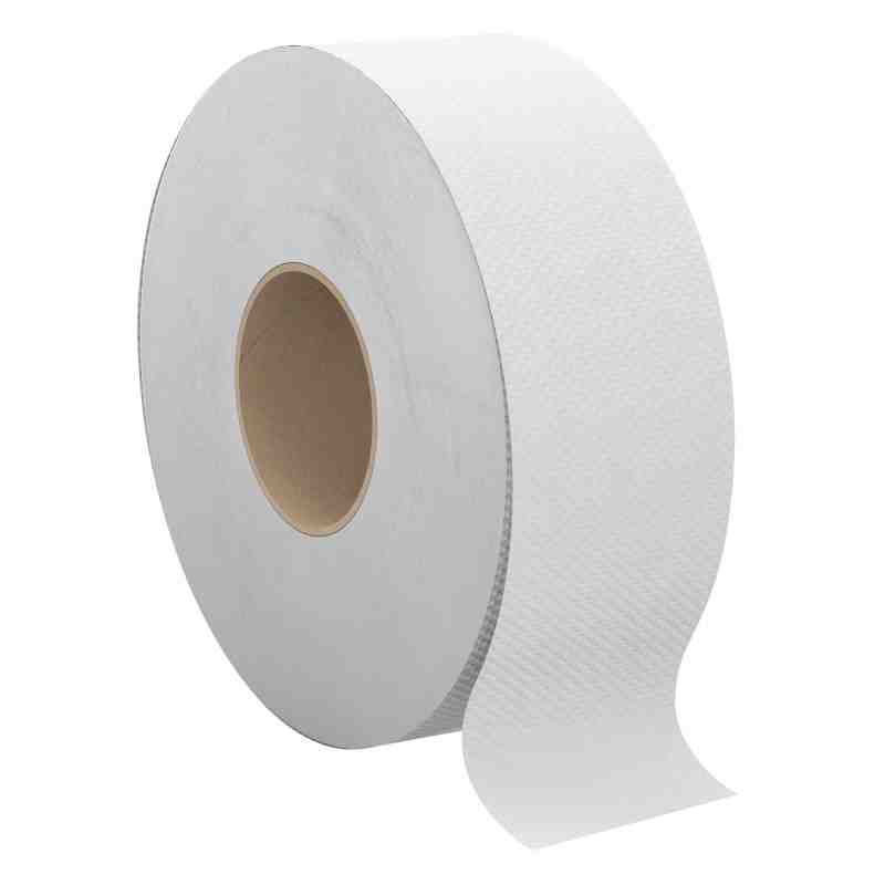 CASCADES  B140 Pro Select™ Toilet Paper, Jumbo Roll, 2 Ply, 1000' Length, White, Case of 12 - [DefendUse.com] - B140 - Cascades 