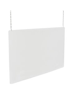 Ceiling Mounted Safety Shield 24" W x 32" H 