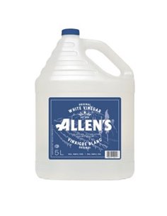 ALLEN's 10511 Vinegar Food Grade Pure White Vinegar Size: 5 L - [DefendUse.com] - 10511 - Allens Vinegar