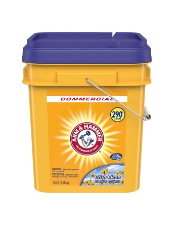 Arm & Hammer, Powder Laundry Detergent, Crisp Clean, 18lb Pail - [DefendUse.com] - 33200-01001 - Arm & Hammer™