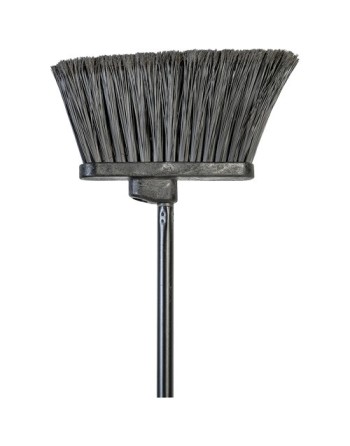 M2 PROFESSIONAL  Angled Broom with Metal Handle, 48" Long - [DefendUse.com] - BA-8306BK-48 - Cleaning Brooms