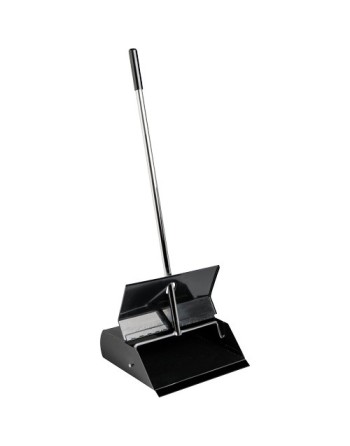 Lobby Dust Pan with Lid, Metal - [Cleaning Supplies Canada Discounts] - DP-L810 - [DefendUse.com]