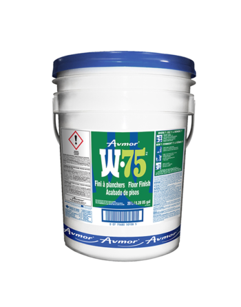 AVMOR  W-75 Floor Finish, Size: 20 L - 1