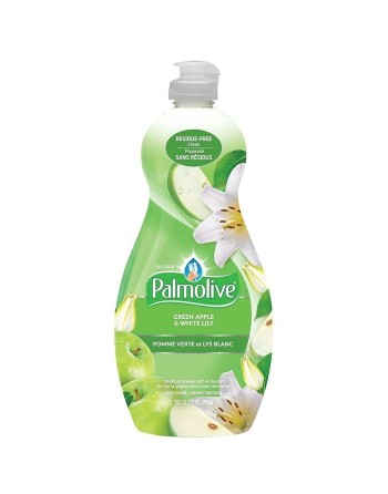 Palmolive Dishwashing Liquid Green Apple And White Lily, 591ML, Case Of 12, Canada - [DefendUse.com] - 04362A - Palmolive®