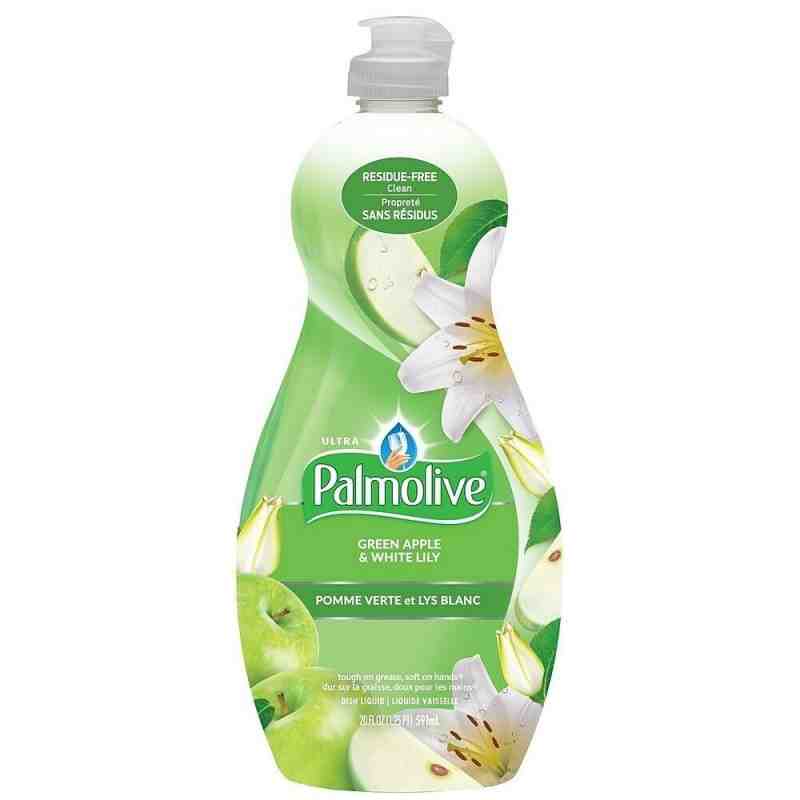 Palmolive Dishwashing Liquid Green Apple And White Lily, 591ML, Case Of 12, Canada - [DefendUse.com] - 04362A - Palmolive®