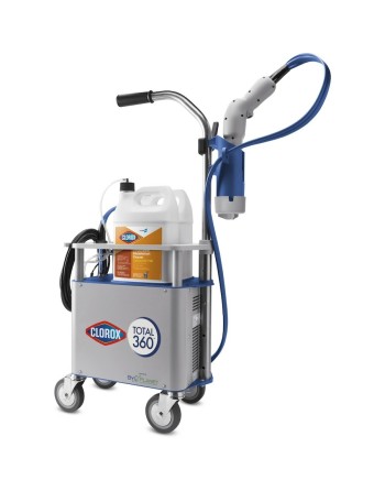 Clorox® Total 360® Electrostatic Sprayer, Grey and Blue - [DefendUse.com] - 60025CLX1100 - Clorox® Total 360® Electrostatic Spra