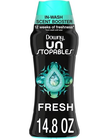 Downy Unstopables In-Wash Scent Booster Beads, FRESH, 422 grams, Case of 4/422 gram - 1