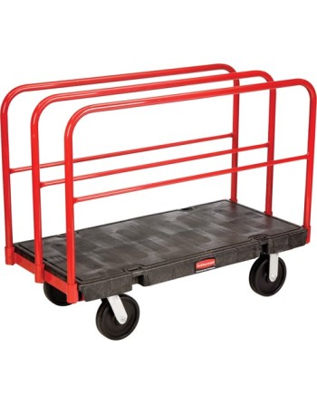 RUBBERMAID  Sheet & Panel Truck Movers, 48" x 24" x 40", 2000 lbs. Capacity - [Cleaning Supplies Canada Discounts] - FG446800BLA