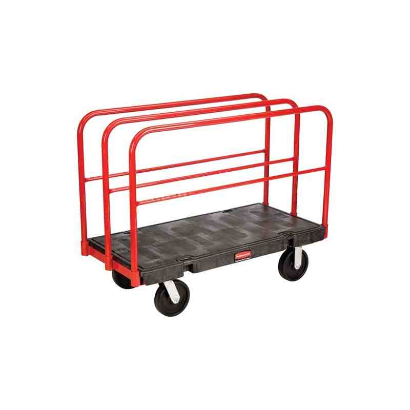 RUBBERMAID  Sheet & Panel Truck Movers, 48" x 24" x 40", 2000 lbs. Capacity - [Cleaning Supplies Canada Discounts] - FG446800BLA
