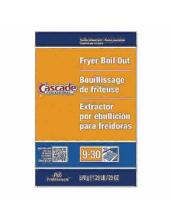 P&G Cascade® Professional Fryer Boil-Out, Boil Out, Case of 6/2.4KG - [DefendUse.com] - 10037000590979 - Cascade®
