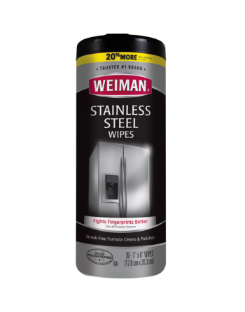 Weiman Stainless Steel Wipes, Case of 6 - 1